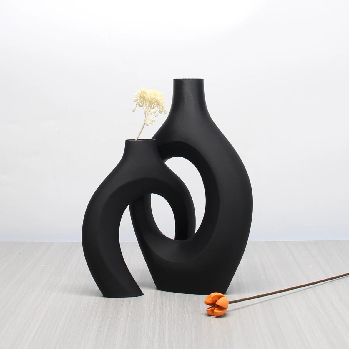 Bohemian Style Art Vase Set – Decorative vases for home, office, living room, bedroom, or wedding décor.