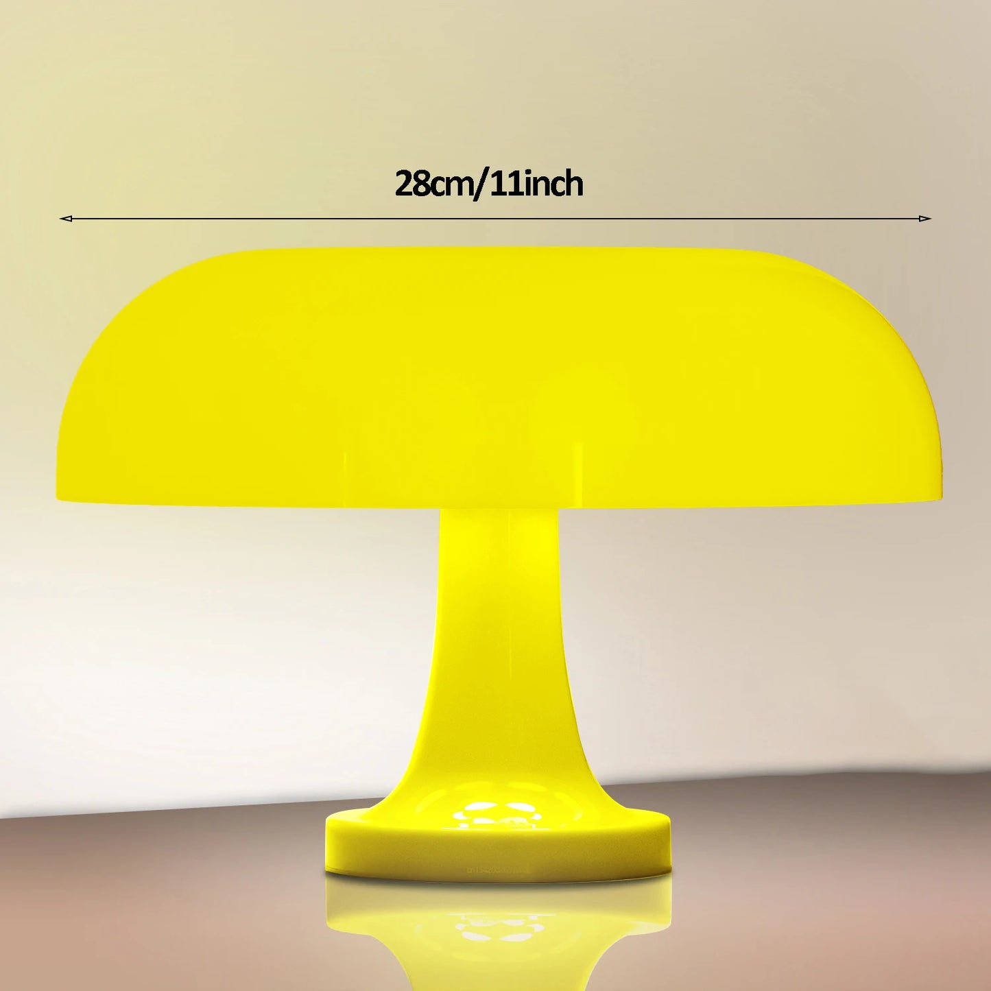 Classic Mushroom Table Lamp – Modern Bauhaus design, perfect for bedroom, bedside, or decorative lighting.