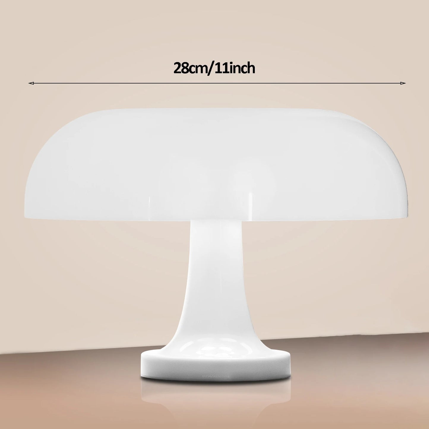 Classic Mushroom Table Lamp – Modern Bauhaus design, perfect for bedroom, bedside, or decorative lighting.