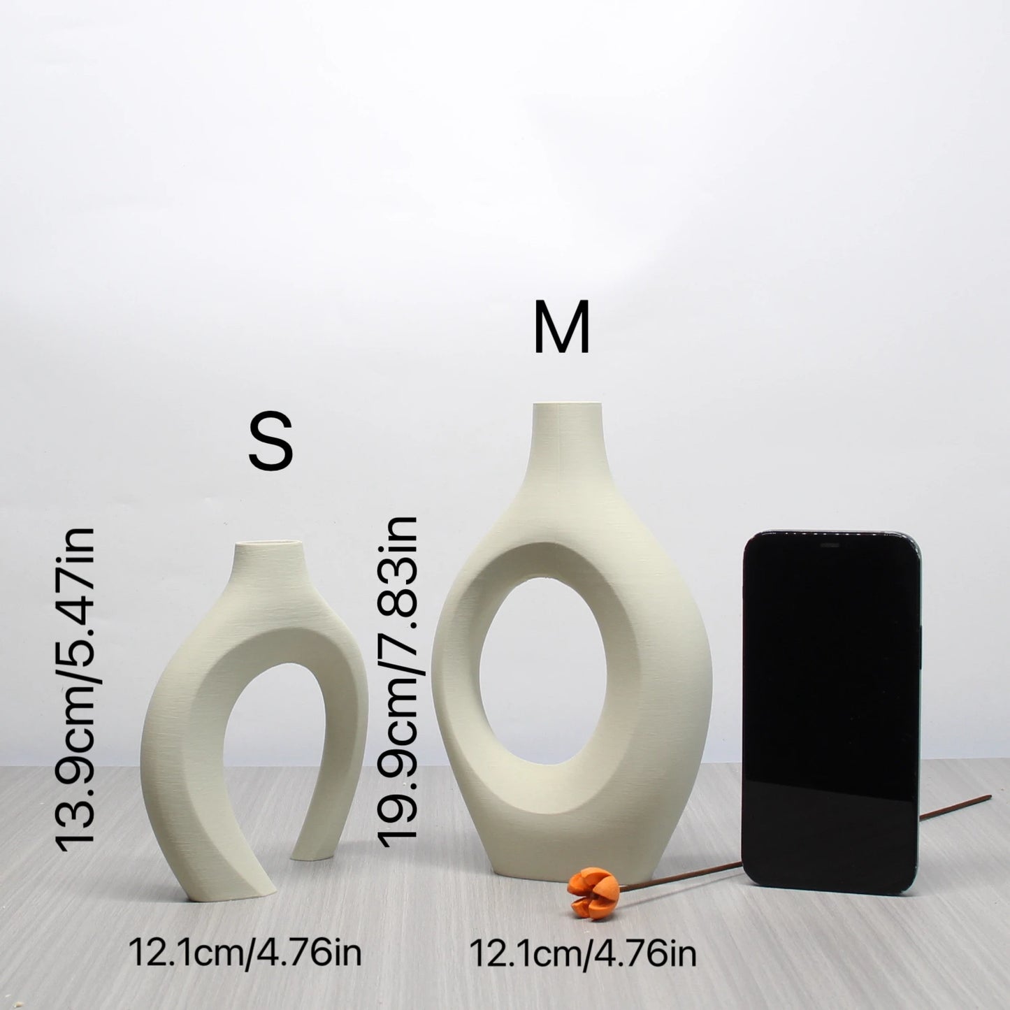 Bohemian Style Art Vase Set – Decorative vases for home, office, living room, bedroom, or wedding décor.
