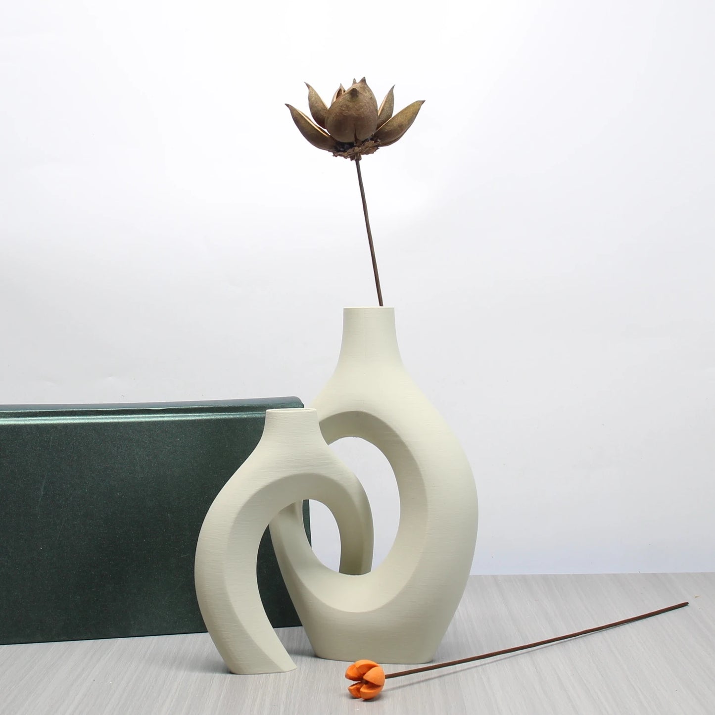 Bohemian Style Art Vase Set – Decorative vases for home, office, living room, bedroom, or wedding décor.